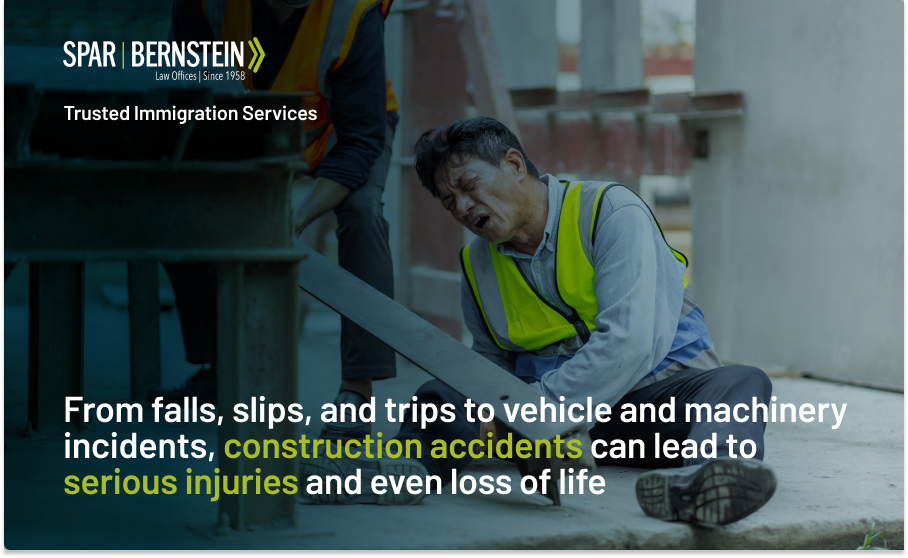 A custom image talking about common causes of construction accidents