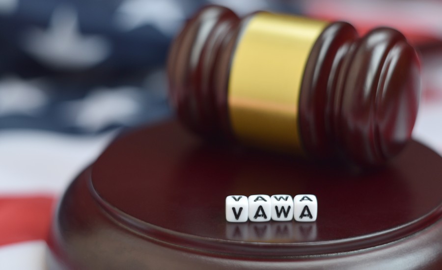 Justice mallet and VAWA acronym