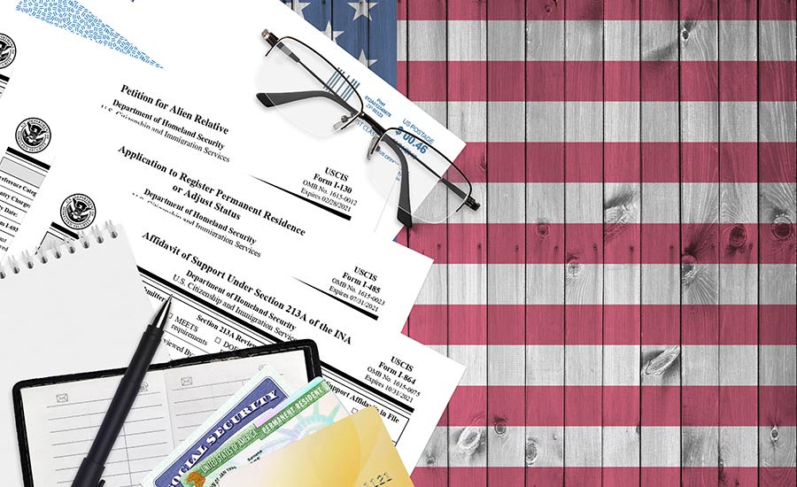 Documents for obtaining permanent residence in the U.S.