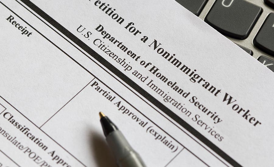 Form I-129, Petition for a Nonimmigrant Worker